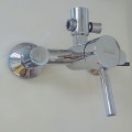 Chrome Plated Wall-mounted Rain Shower Mixer