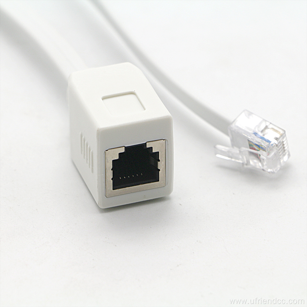 MALE to RJ45/CAT5 ETHERNET FEMALE NETWORK ADAPTER cable