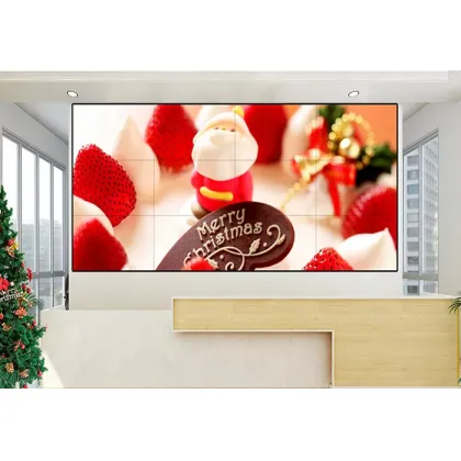 Narrow Bezel 55 Inches Splicing Screen LCD TV Wall Video Player