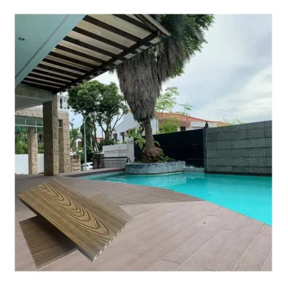 Low Price WPC Deck Tiles: Easy Installation Wood Plastic Composite Decking Floor