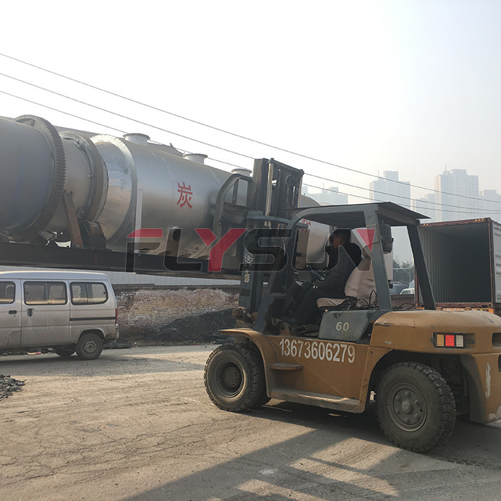 Continuous Carbonization Furnace for Coconut Shell and Charcoal Production