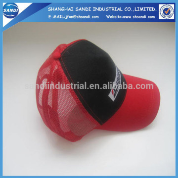 customized new design baseball mesh cap with priting