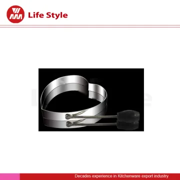 Stainless Steel Egg Ring / Heart Shape Fried Egg Mold