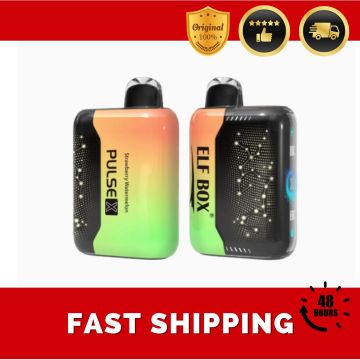Hot Penjualan Pulse kotak elf x 25000 3D Layar melengkung sekali pakai vape