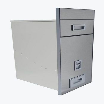 Stainless Steel 15KG Kitchen Rice Container T01 - Supplier