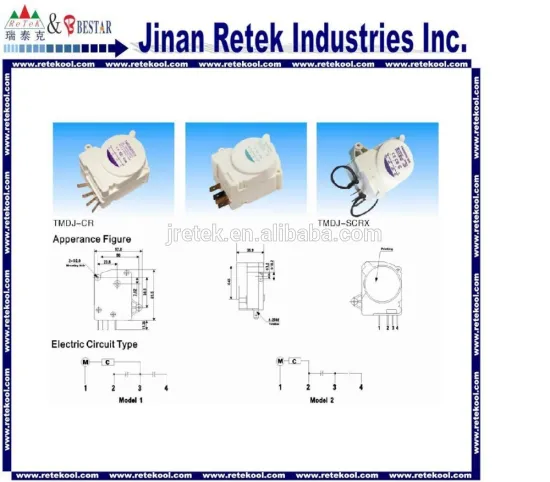 TMDJ series defrost timer as refrigerator parts