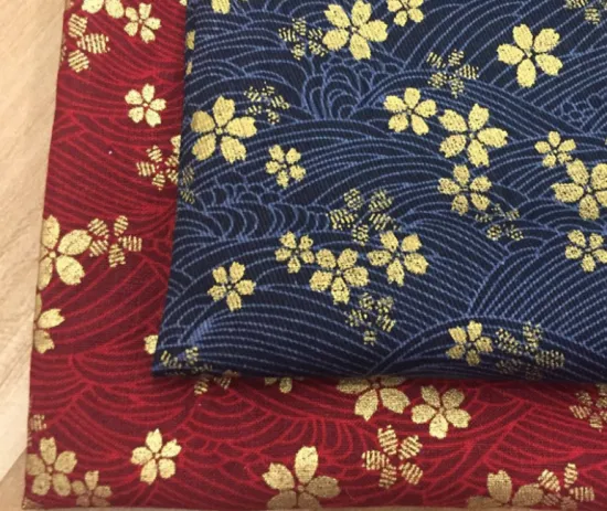 100% Cotton Bronzing Fabrics