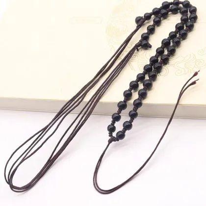 Adjustable Knotted Necklace Rope for Jade Pendant - DIY Jewelry Making Components