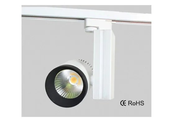 Commercial Track Lighting Cob Led Track Light With Super Bright Light , Warm White
