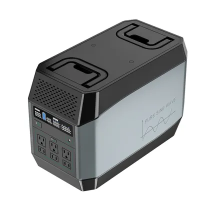 Pisen New Energy LiFePO4 Battery Storage Systems 1500W Portable Power Station 110V