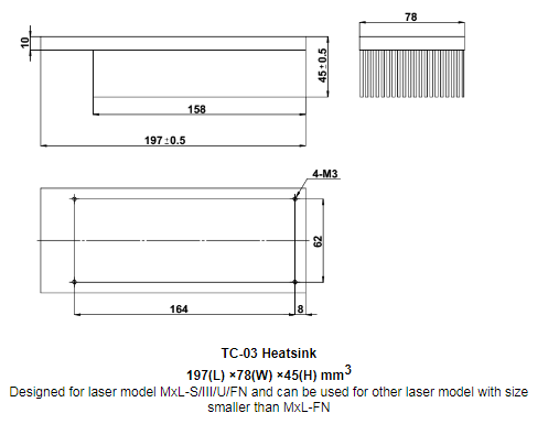 laser temperature control