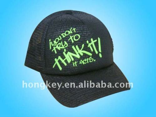 mesh hat trucker hat