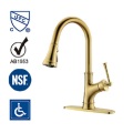 Stainless Steel Golden Handmade Kitchen Faucet