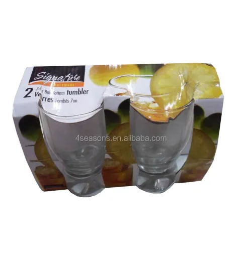 Clear Glass Household Water Cup, Beverage, Juice, and Beer Container