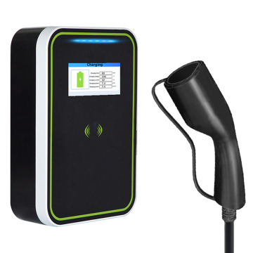 Wandmontierter 7-kW-Ladesäule für Elektrofahrzeuge mit Einzelpistole