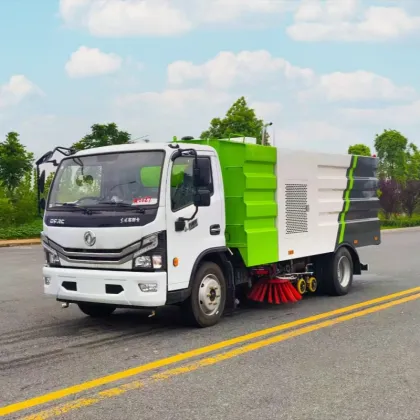 Sanitation vehicle City road sweeper Government sprinkler