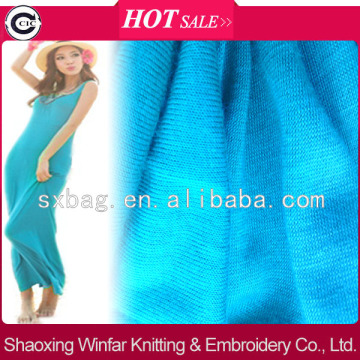 shaoxing keqiao wholesale textile cheap knitting viscose spandex fabric