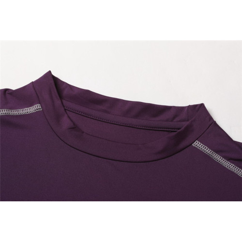 Sublimation 85%Polyester 15%Spandex Compression Rash Guards