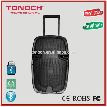 15" Rechargeable and Portable Active Battery Speaker Battery With Bluetooth EBN15W