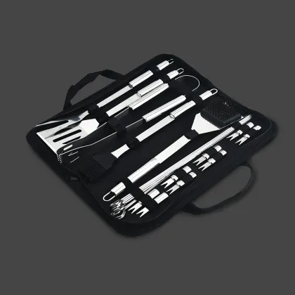 Stainless Steel Kitchen Tools Multipurpose Convenient Barbecue Set with Cookout Clip for BBQ Grills bbq grill tools