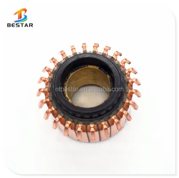 OD28*ID10*H20-24 Segment Juicer Motor Commutator - In Stock with Free Samples for India Markets