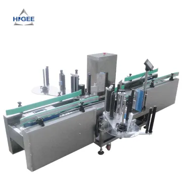 HIGEE Flat Bottle Labeling Machine | Jerrycan Labeling Machine | Double Side