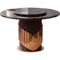 Marble Top Table Table Stainless Dinning Table Set