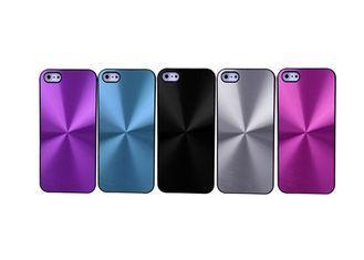 PC Hard Shell iPhone 5s Cell Phone Cases With Aluminum Shee