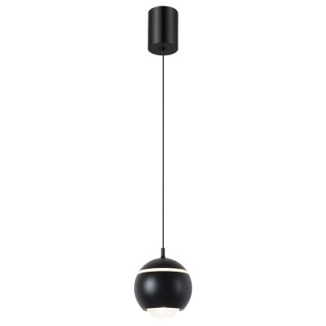 Modern Designer Custom Hotel High Ceiling Black Textured Pendant Lights