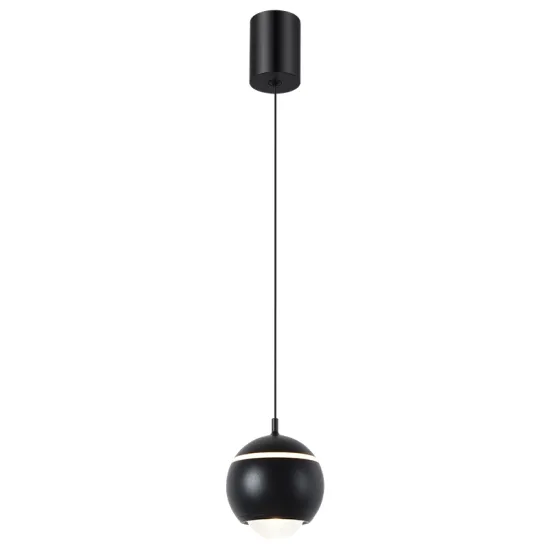 Modern Designer Custom Hotel High Ceiling Black Textured Pendant Lights