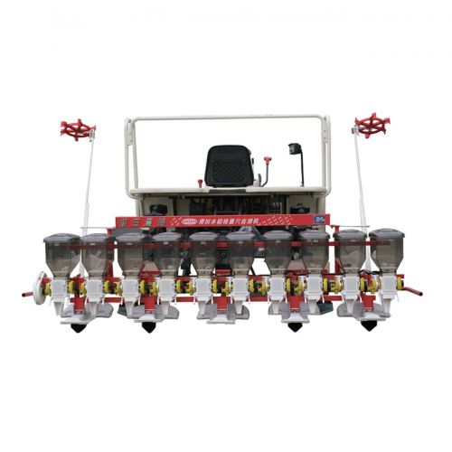Models of rice field direct seeding machines