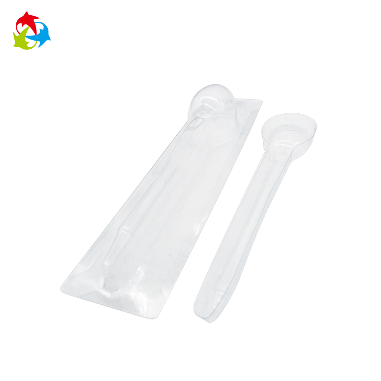 Disposable custom plastic slide blister card packaging