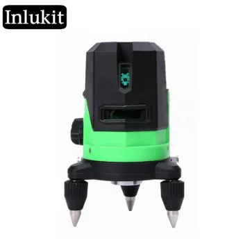 Automatic Self-Leveling 360° Outdoor Mode 3 Lines Green Laser Level: Precision Measuring Tool for Construction and DIY Projects