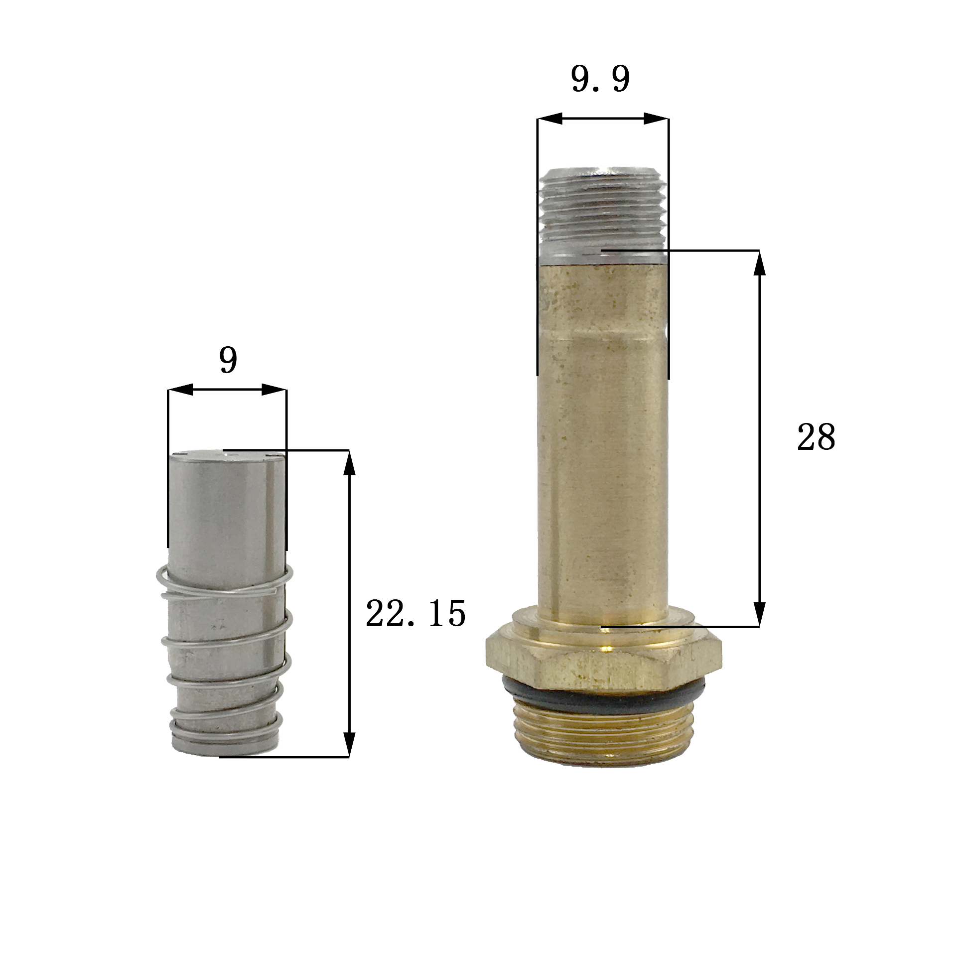 Dimension of BAPC210028009 Armature Assembly: