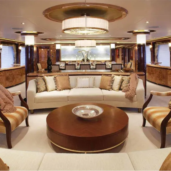 Modern Minimalist Custom Banquet Hall Gold Ceiling Light