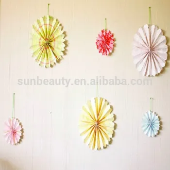 Manufacturer Accordion colorful offset paper flowers