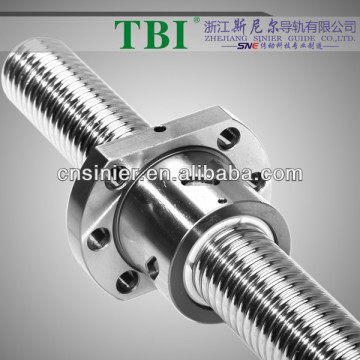 TBI ballscrew for laser cutting machine produced in china
