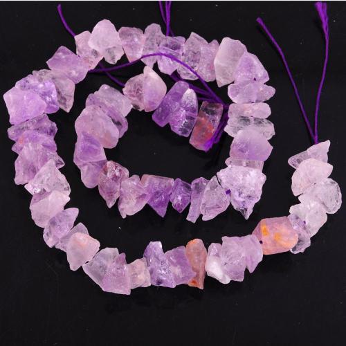 Natural Rough Raw Amethyst Beads