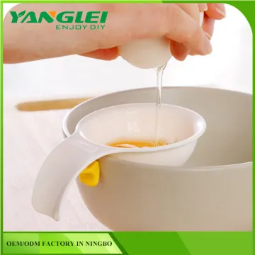 egg white separator machine PP+TPR YL-155 egg yolk separator