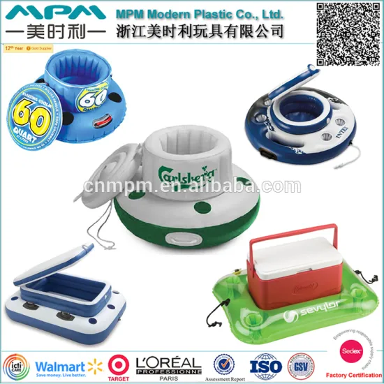 Promotional OEM inflatable ice cooler, inflatable beer cooler, inflatable cooler