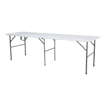 6ft Blow Mold Camping Event Trestle Mesa Outdoor Plastic Folding Table