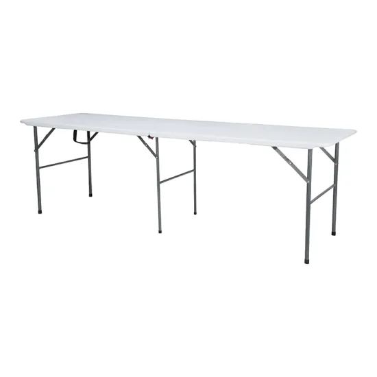 6ft Blow Mold Camping Event Trestle Mesa Outdoor Plastic Folding Table