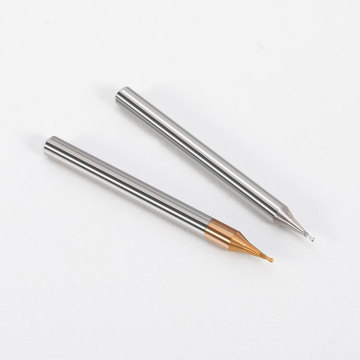 Handerk 2/4 Flute Micro Ball Nose End Mill Set: High-Quality Solid Carbide Cutting Tools for CNC Applications