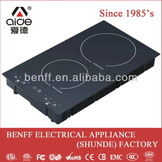 With CE, CB, GS, RoHS, ERP certificate! touch control 3000w induction cooker double induction