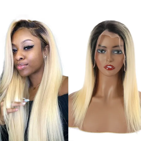 Wholesale Price Honey 613 Blonde Full Lace Wig Human Hair,14-40 Inch 613 Full Lace Wig,Long Hair Brazilian Blonde 613 Lace Wigs