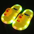 2020 Light Up Slippers Children LED Kids Slippers Baby Bathroom Sandals Kids Shoes for Girl Boys Flip Flops Toddler