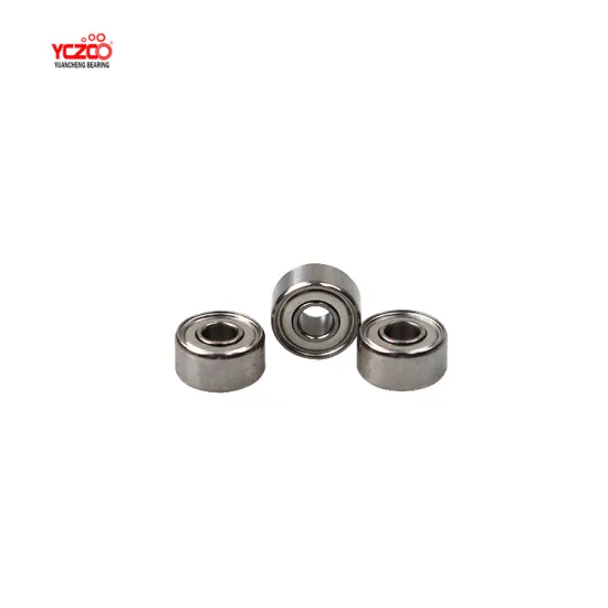 High Precision Miniature Bearing 3*8*4mm YCZCO R-830ZZ