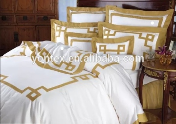 High Quality 100% cotton Hotel Bedding Sheet Set for sale