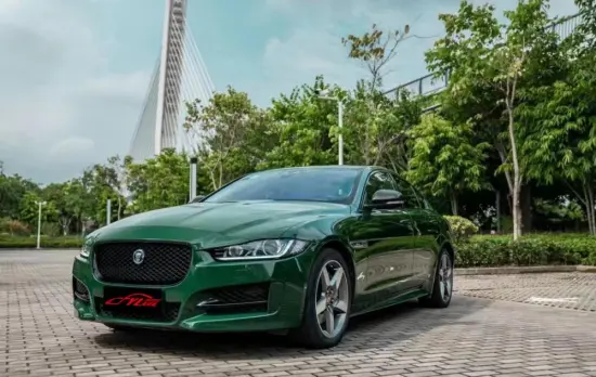 High Glossy Post Green Car Color Wrap Film