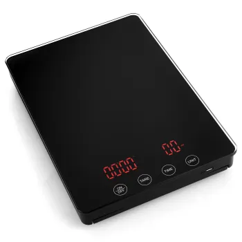 Digital Coffee Scale with Timer - 3kg/0.1g Food Measuring Scale